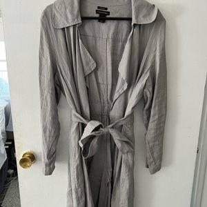 Womens linen light coat